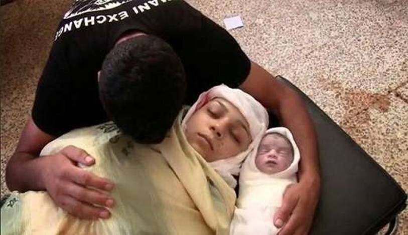 زنان و کودکان فلسطینی زیر بمباران اسرائیل موجب رسوایی حقوق بشر لال شد