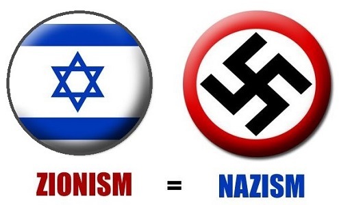 کاریکاتور/ «صهیونیسم و نازیسم»