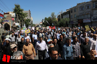 راهپیمایی سی و نهمین سالروز قدس - مردم محمدشهر