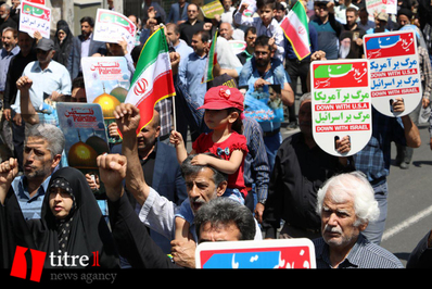 راهپیمایی سی و نهمین سالروز قدس - مردم محمدشهر
