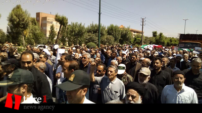 راهپیمایی سی و نهمین سالروز قدس - مردم مهرشهر