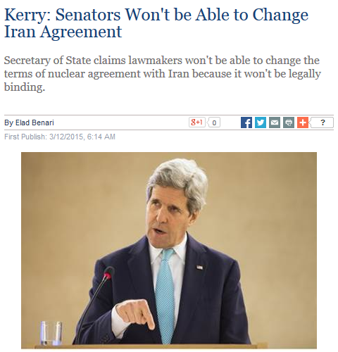 وزیر خارجه آمریکا:  کنگره حق اینکه تغییری را در توافق احتمالی میان آمریکا و ایران وارد کند، ندارد/ غلط اضافی کردند