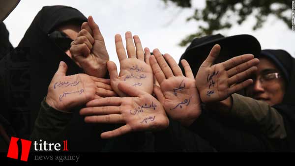 تصویر منتخب شبکه خبری  CNN از مراسم سالگرد امام خمینی