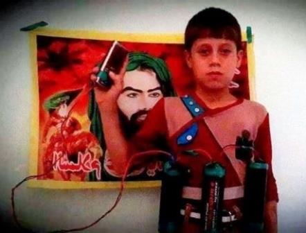 تولید اولین کیلیپ کودکان انتحاری شیعه در عراق!