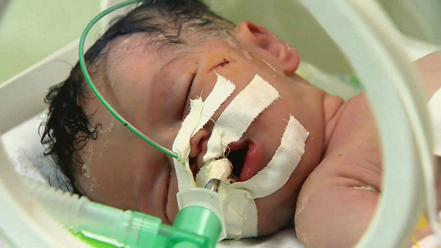 تولد دختری بعد از مرگ مادر / اسرائیل ننگ بر تو