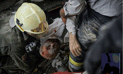13 ساعت تلاش برای نجات جوان مدفون شده در چاه