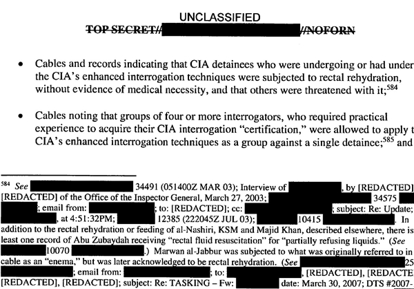 گزارش تکان‌دهنده شکنجه‌های سازمان سیا + متن سازمان سیا