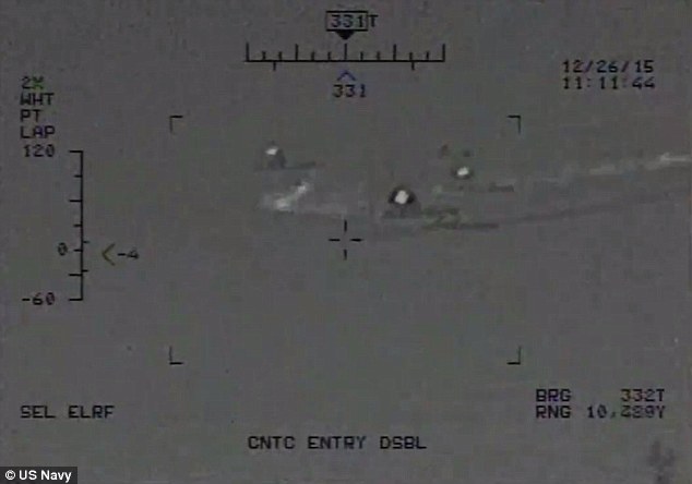 انتشار ویدوئی 45 ثانیه ای نیروی دریایی آمریکا از پرتاب موشک سپاه