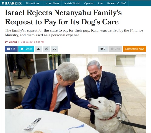میشل آبادیگو: خرج سگ نتانیاهو رو که دیگه نباید دولت بده!