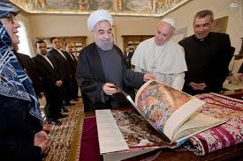هدیه پاپ رهبر کاتولیک های جهان به رئیس جمهور ایران چه بود؟