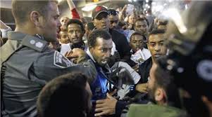 خود زنی اسرائیل/ سرکوب یهودیان معترض اتیوپیایی در تلاویو