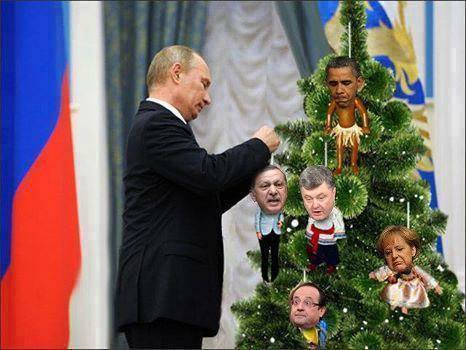 درخت کریسمس ولادیمیر پوتین