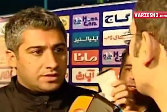 فیلم توضیحات مجیدی درمورد عدم مصاحبه بازیکنان استقلال