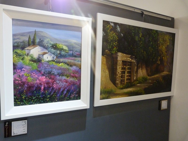 نمایشگاه نقاشیِ رئال در کرج برگزار شد + تصاویر