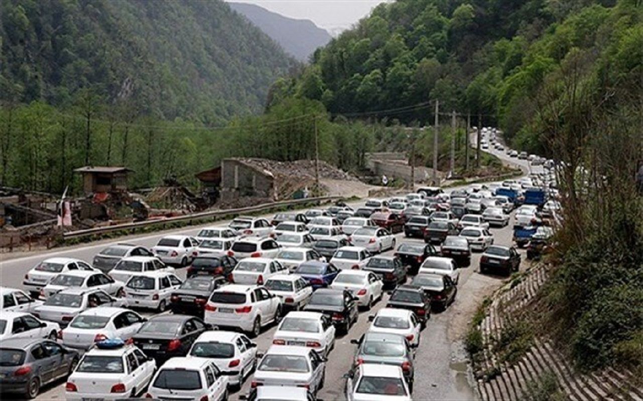 ترافیک سنگین در آزادراه تهران – شمال