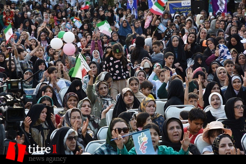 کاروان شادی و جشن دهه کرامت در مشکین دشت