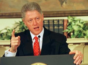 تکذیب داشتن ارتباط جنسی بیل کلینتون با مونیکا - 26 ژانویه 1998